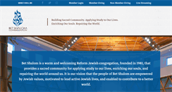 Desktop Screenshot of betshalom.org